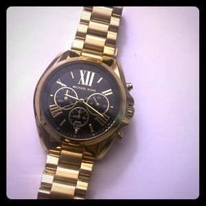 Michael Kors men’s Bradshaw gold watch